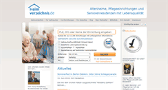 Desktop Screenshot of heimverzeichnis.de